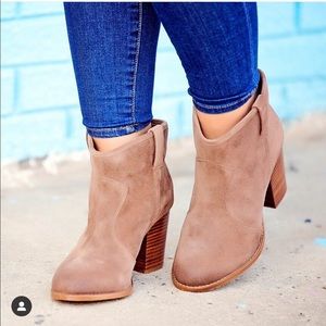 Taupe Splendid Booties